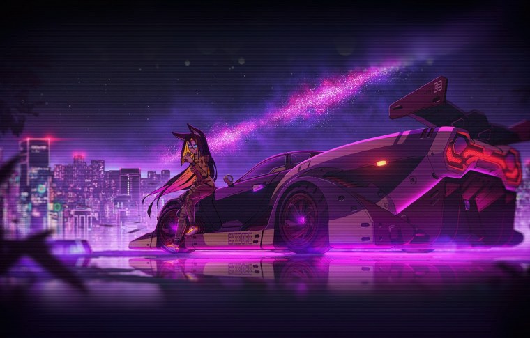 Синтвейв киберпанк