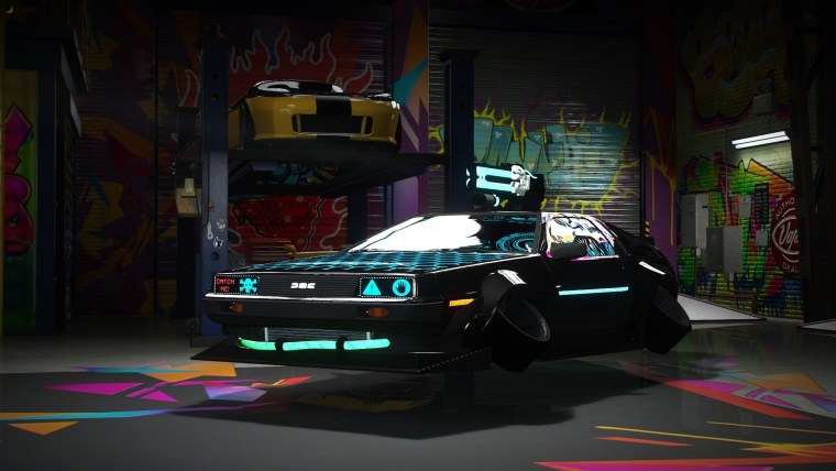 DELOREAN DMC 12 Cyberpunk