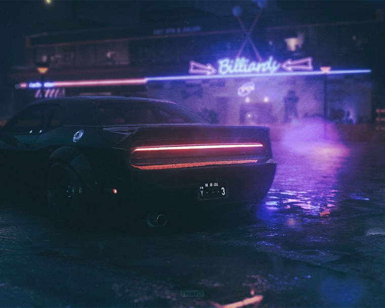 Cyberpunk 2077 машина 4к