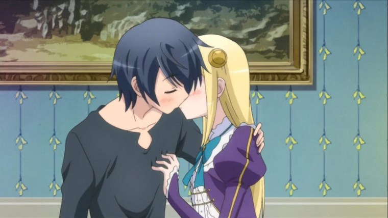 Аниме в другом мире со смартфоном