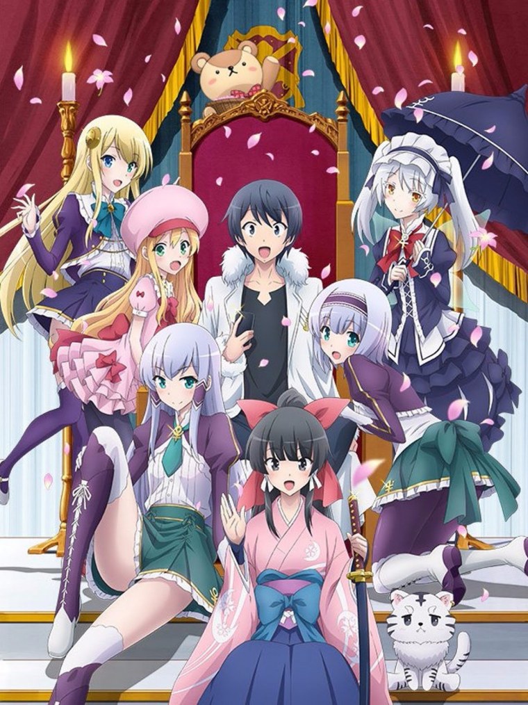 Isekai WA smartphone to Tomo ni аниме