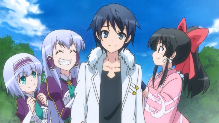 Isekai WA smartphone to Tomo ni аниме