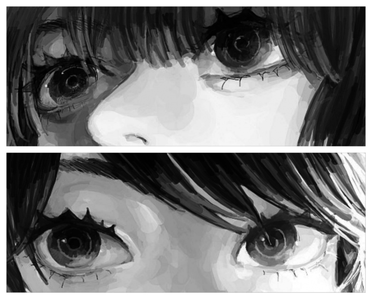 Эстетика глаз аниме