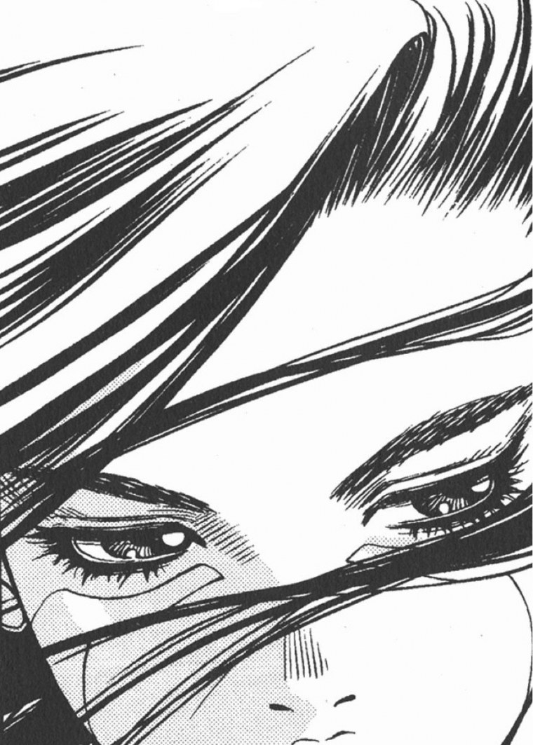 Аниме взгляд чб