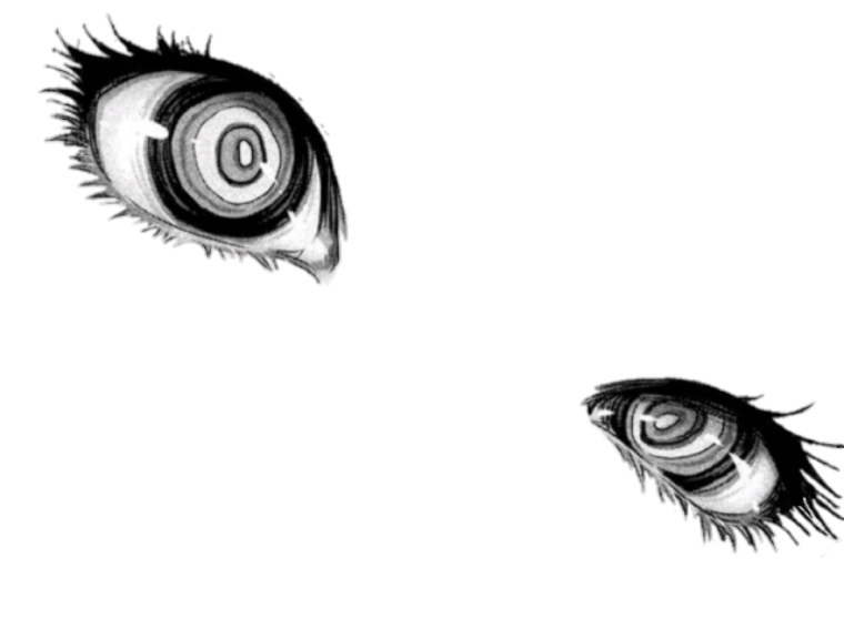 Безразличный взгляд аниме