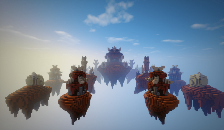 Карты бед ВАРС для майнкрафт