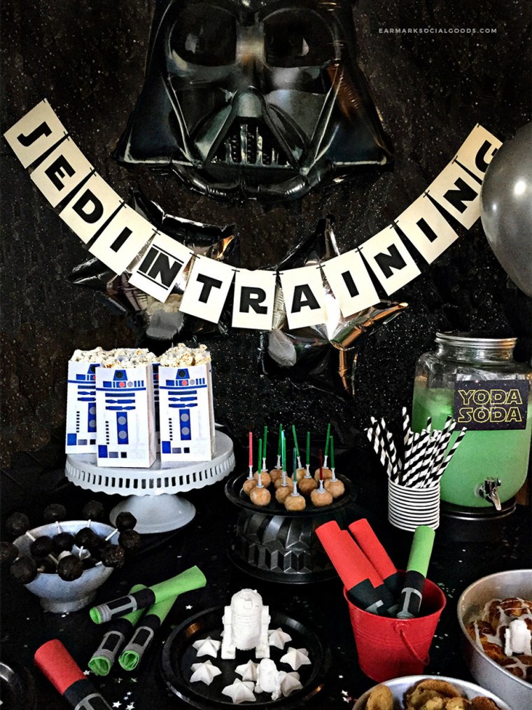 Открытка в стиле Звездных войн