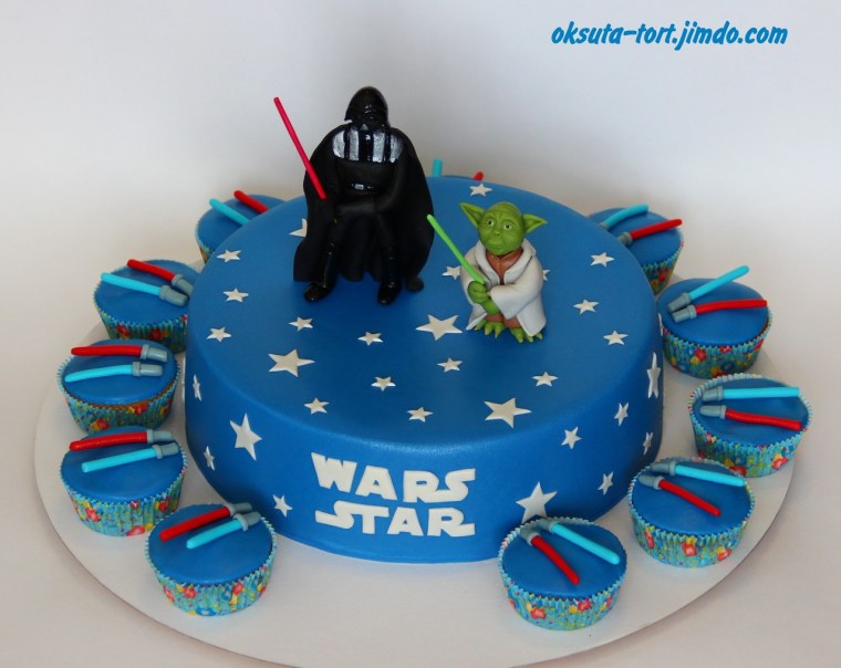 Торт со занзднвии воцнами