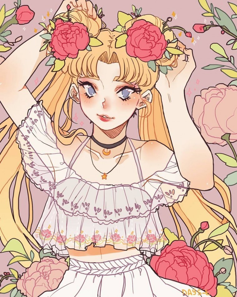 Аниме Сейлор Мун эстэтика