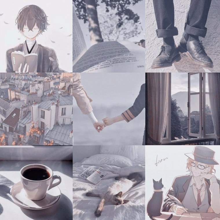 Дадзай Осаму Эстетика коллаж