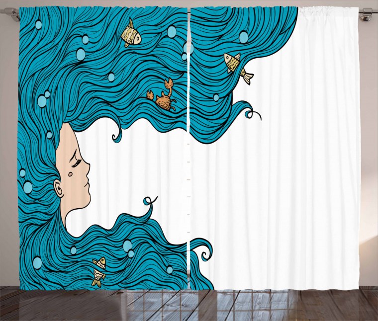 Прическа шторы арт