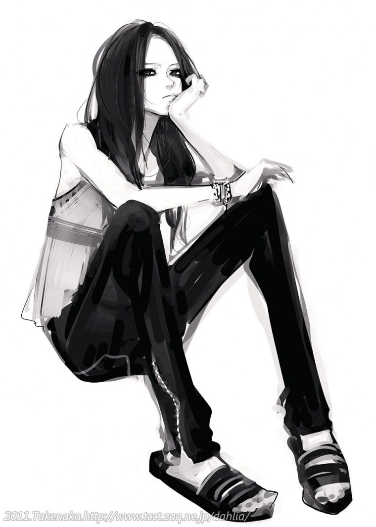 Девушка бандитка арт