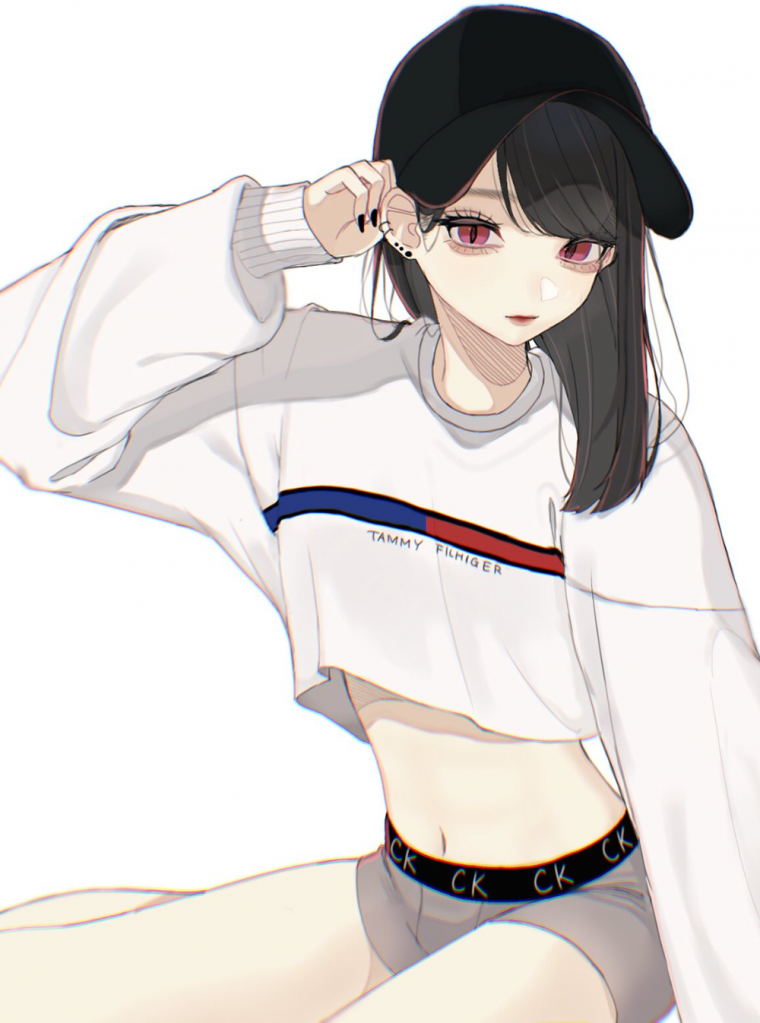 Тянки в толстовках