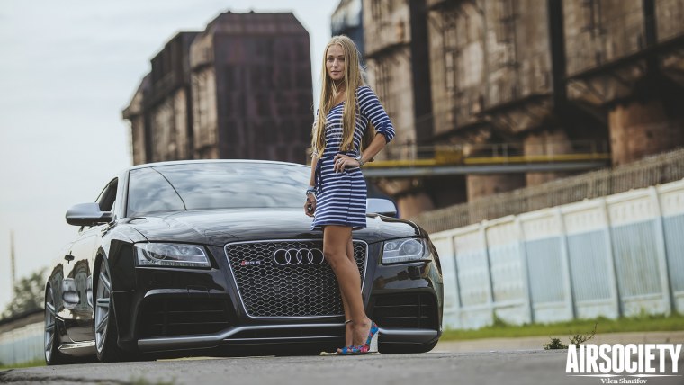 Ауди rs6 и девушки