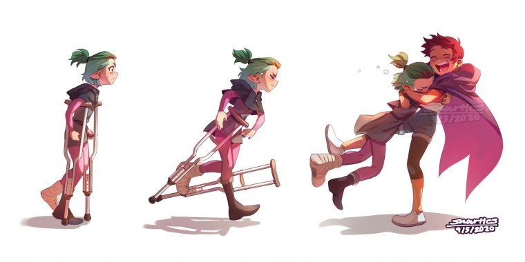 Луз Носеда и Эмити Блайт