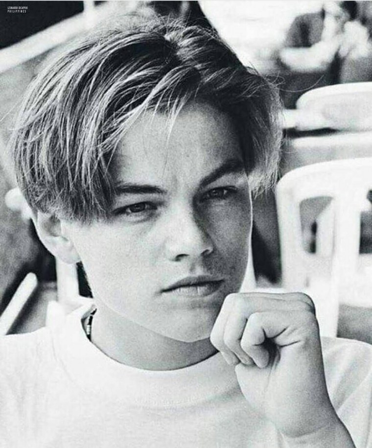 Леонардо ди Каприо в молодости