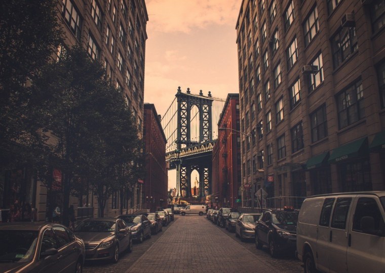 Нью Йорк Бруклин улочки