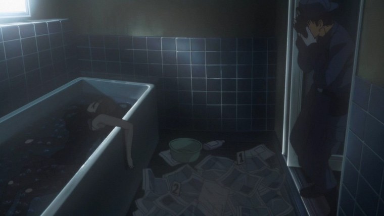 Аниме ванна без людей