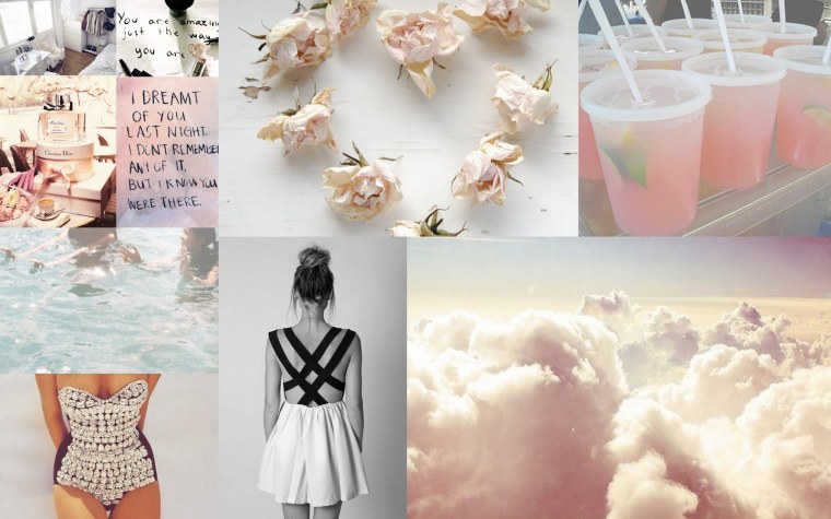 Коллаж в летнем стиле