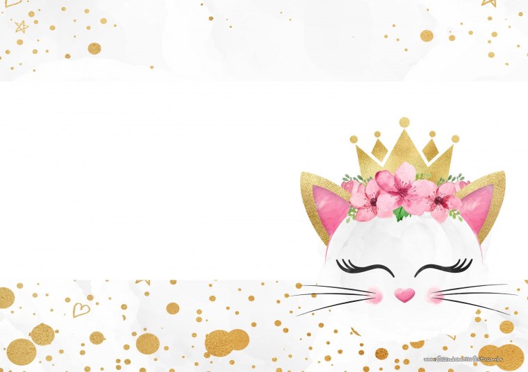 Пригласительные на кошачью вечеринку