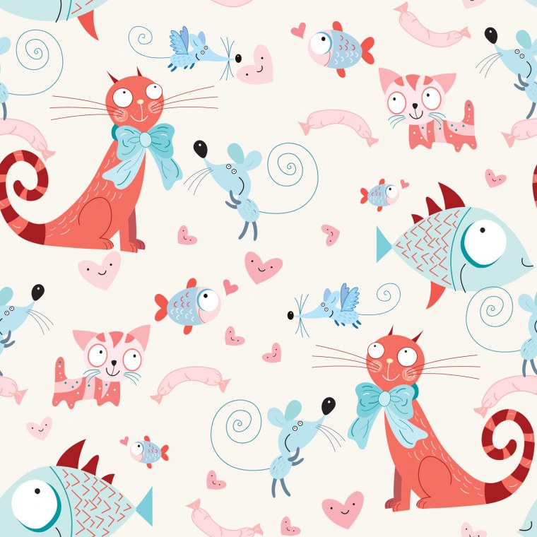 Красивый детский принт