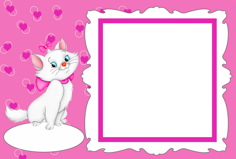 Рамка кошки