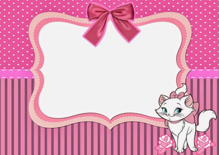 Пригласительные на кошачью вечеринку