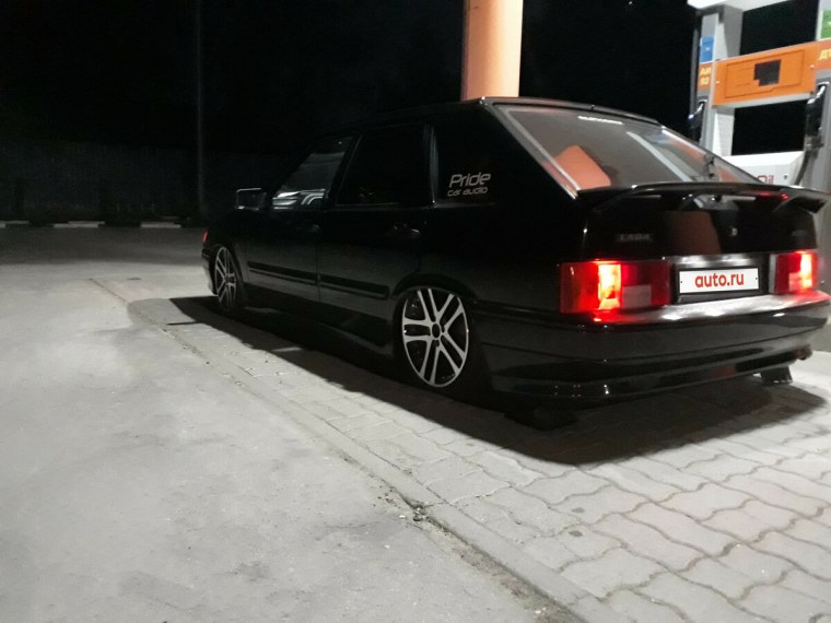 ВАЗ 2114 заряженная черная