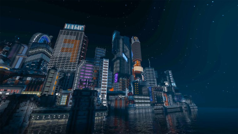 Cyberpunk City 2077 Minecraft