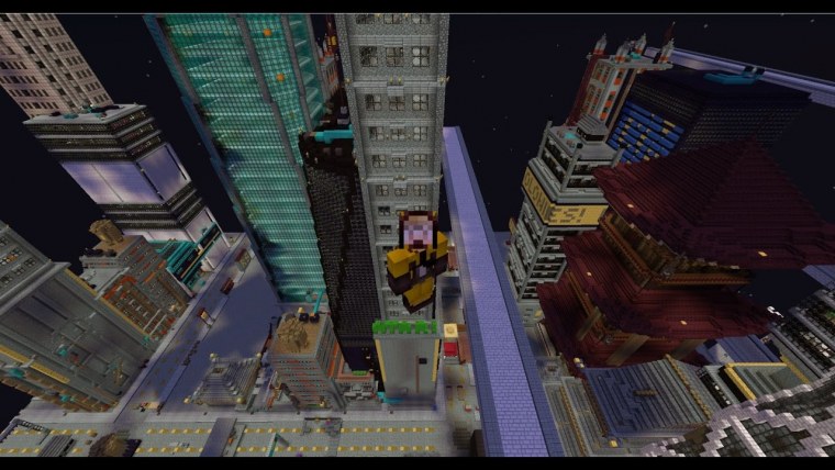 Cyberpunk City майнкрафт
