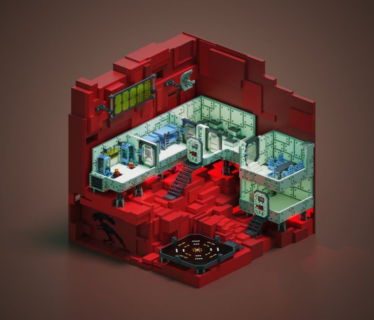 MAGICAVOXEL город