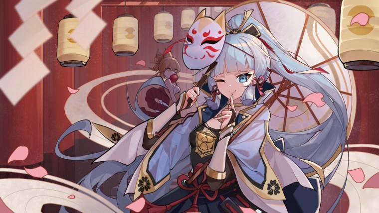 Камисато Аяка Геншин