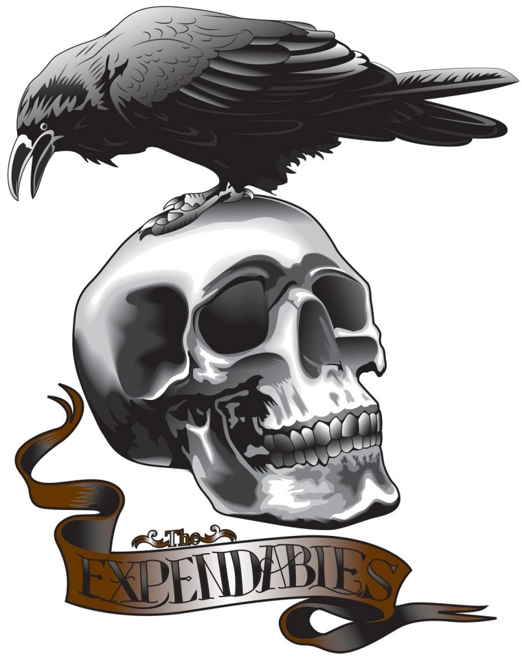 Неудержимые череп