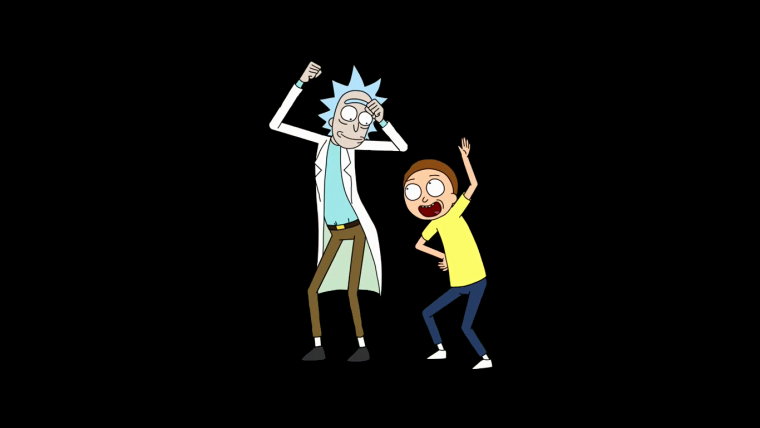 Обои на рабочий стол Rick and Morty