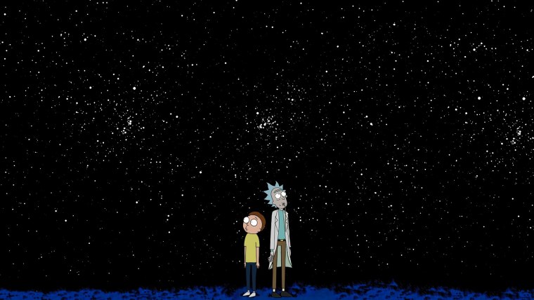 Обои на рабочий стол Rick and Morty