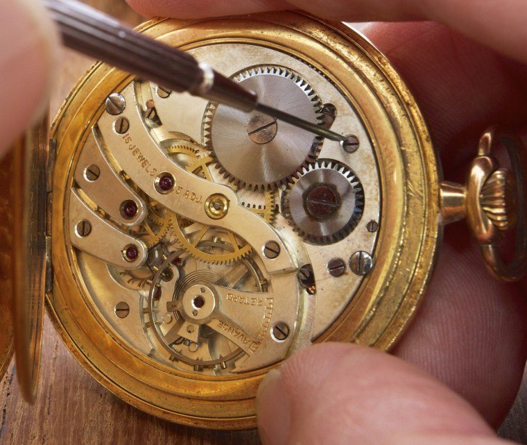 Механизм, для наручных механических часов