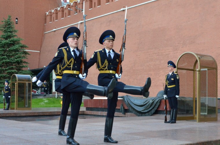 Почетный караул Кремль