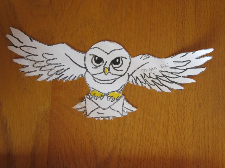 Сова Букля из Гарри Поттера своими руками