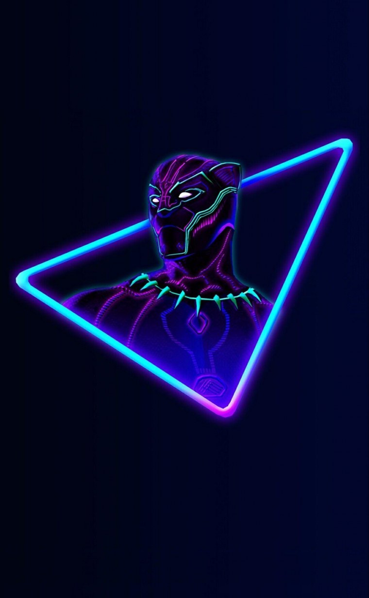 Вертикальная неоновая линия