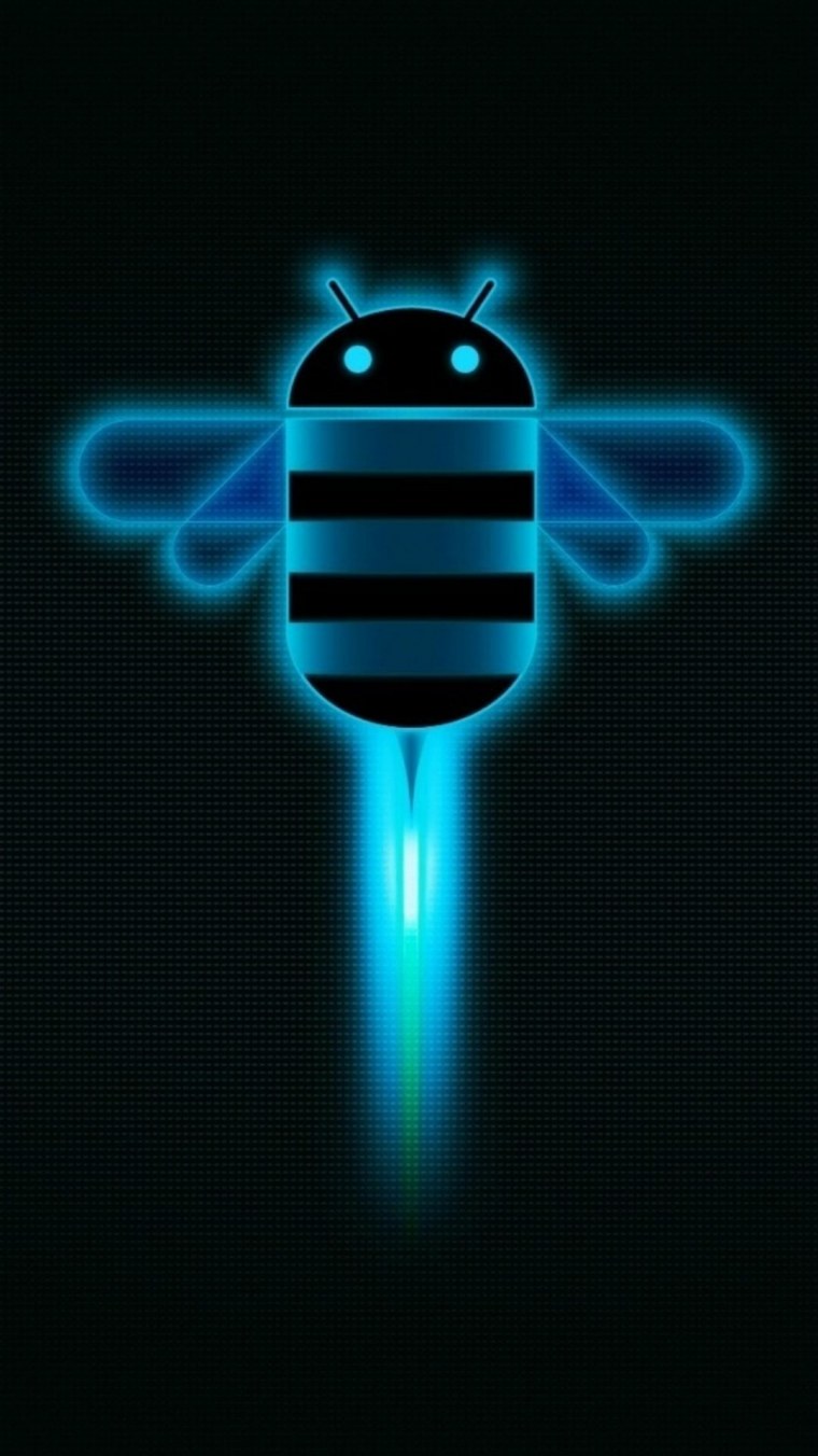 Неоновые заставки на телефон