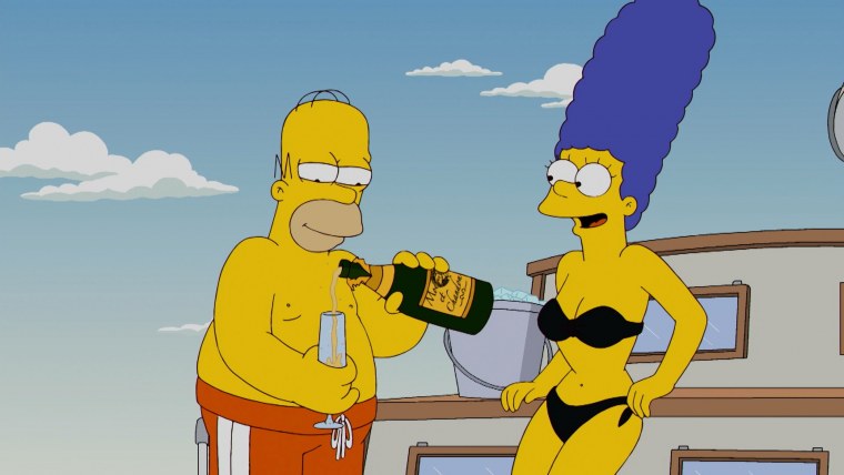 Мардж симпсон и гомер симпсон