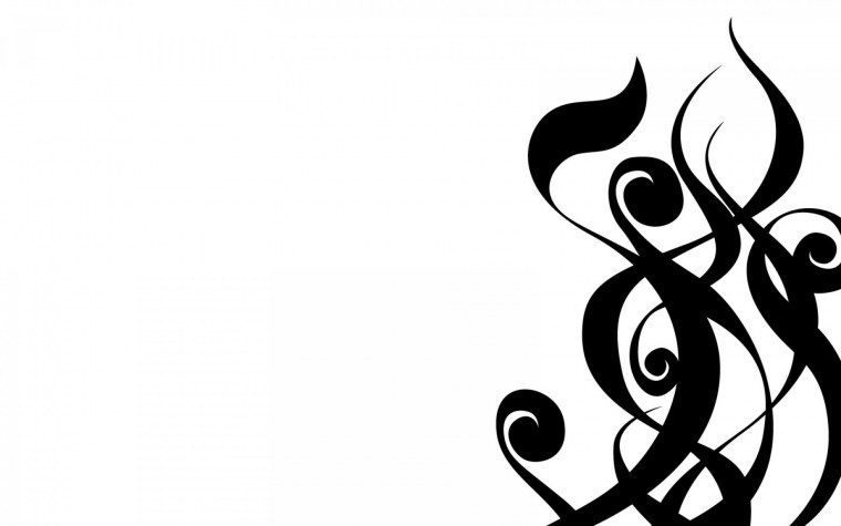 Хохлома черно белая