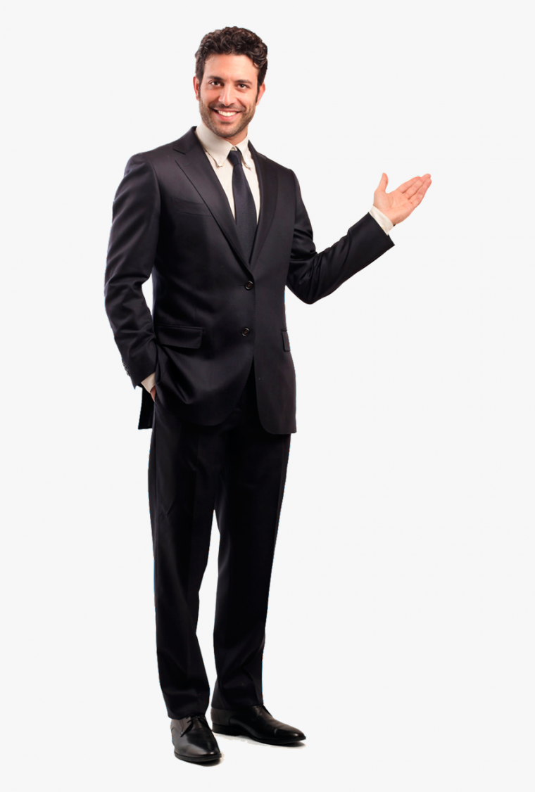 Стоящий человек