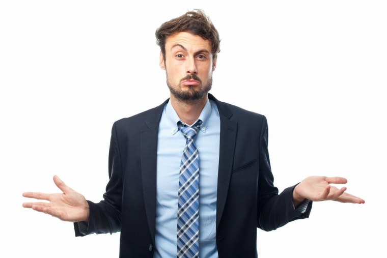 Озадаченный человек