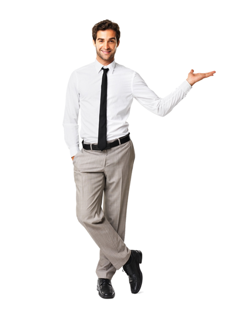 Стоящий человек