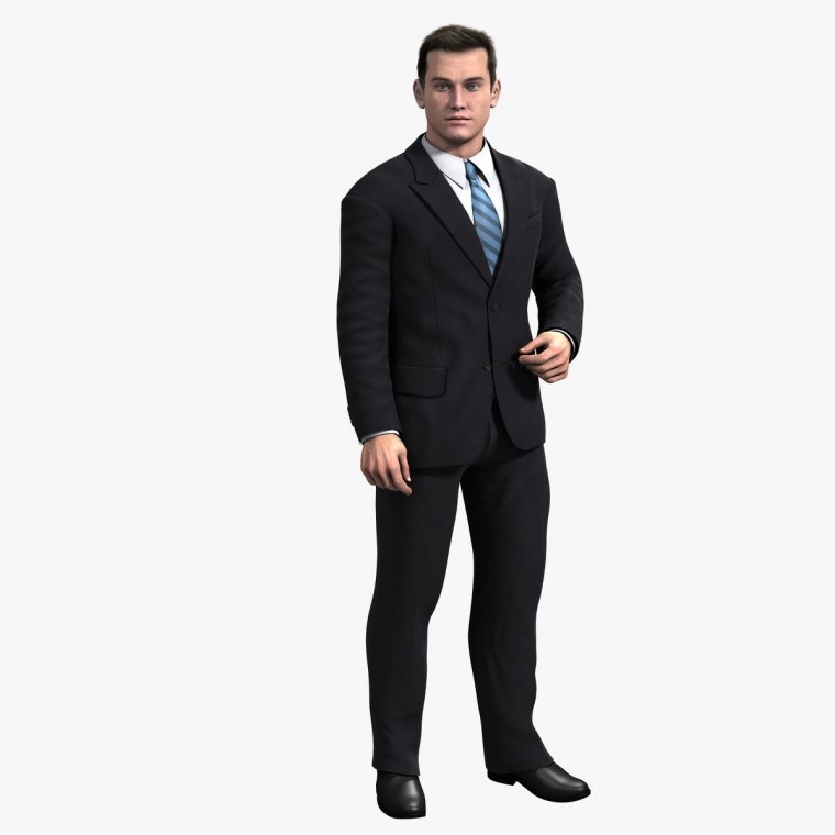 Бизнесмен во весь рост