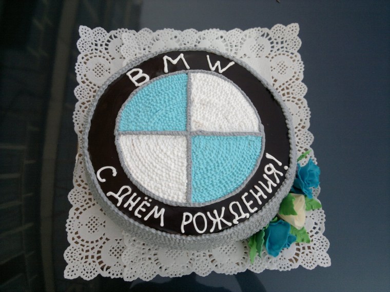 Торт мужу на день рождения БМВ