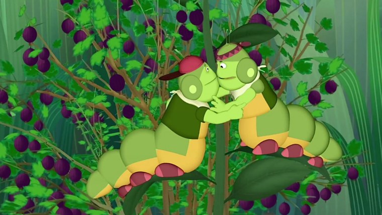 Гусеницы Вупсень и Пупсень