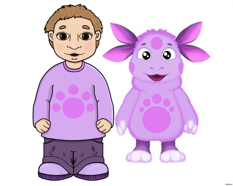 Лунтик Вупсень и Пупсень стали бабочками