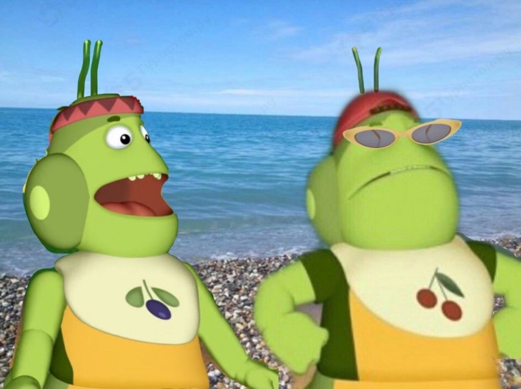 Лунтик Мила Пупсень Вупсень